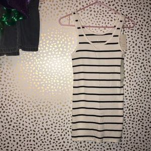 NWT a. new day striped tank Size M